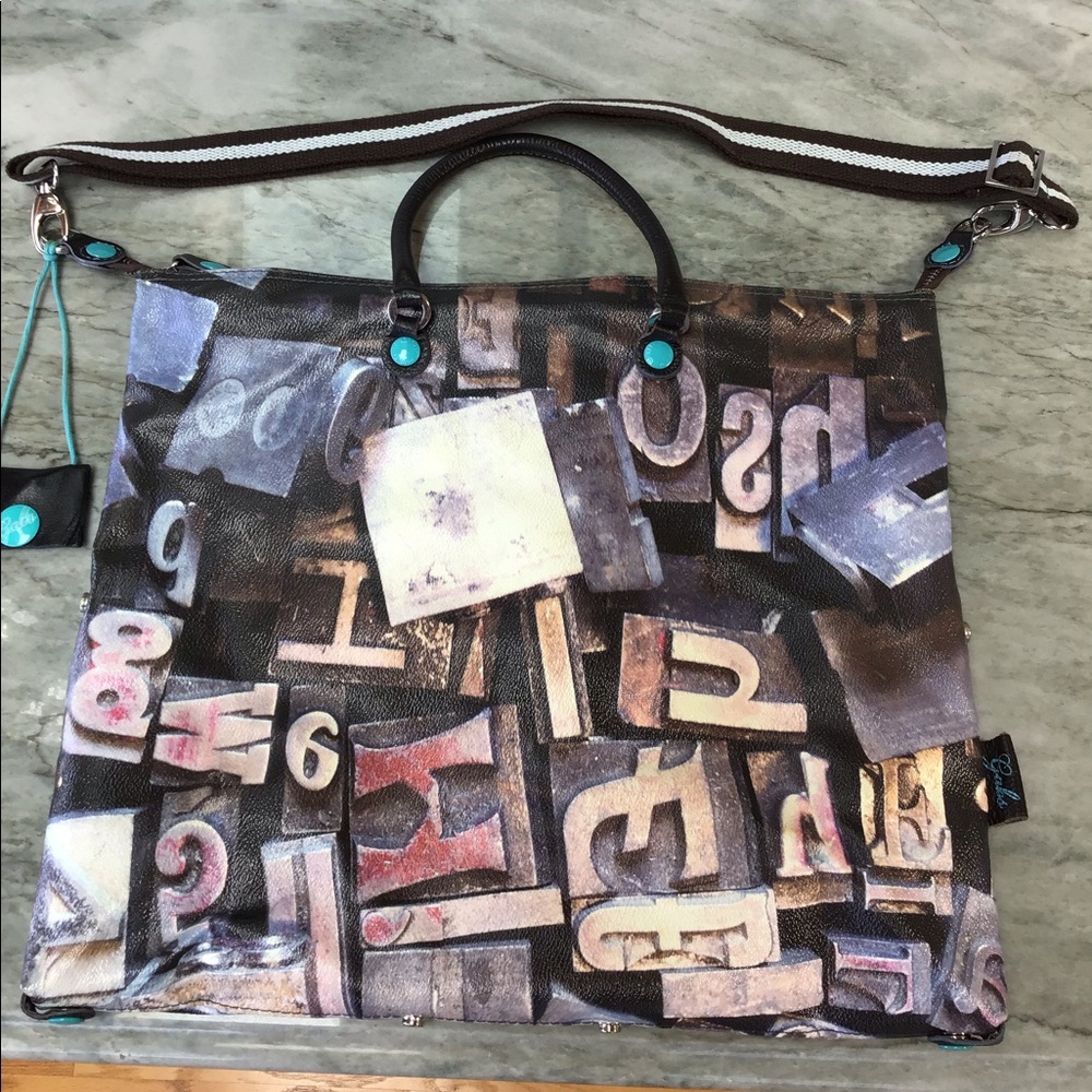 GABS Italy G3 Convertible Flat Shopping Bag